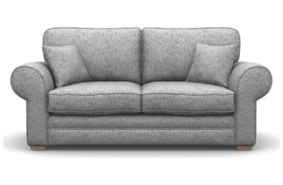 Heart of House Chedworth 2 Seat Fabric Sofa Bed - Light Grey